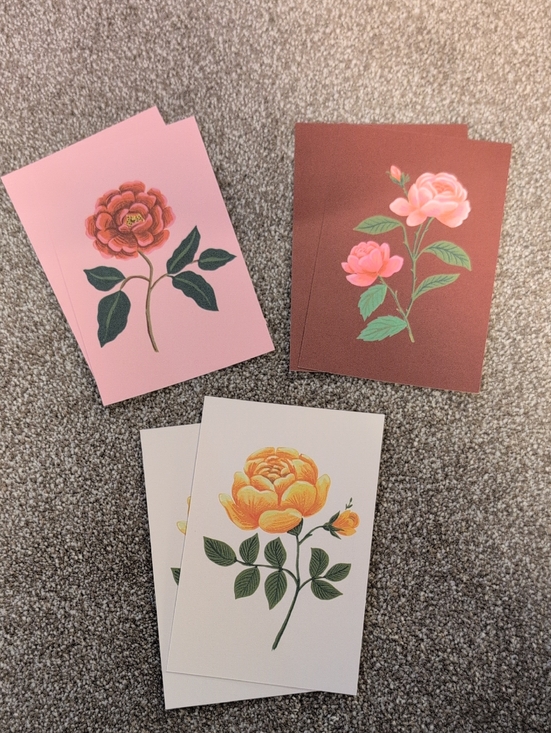 Rifle Paper Co. Other - NWOT Rifle Paper Co. Floral Rose Postcards